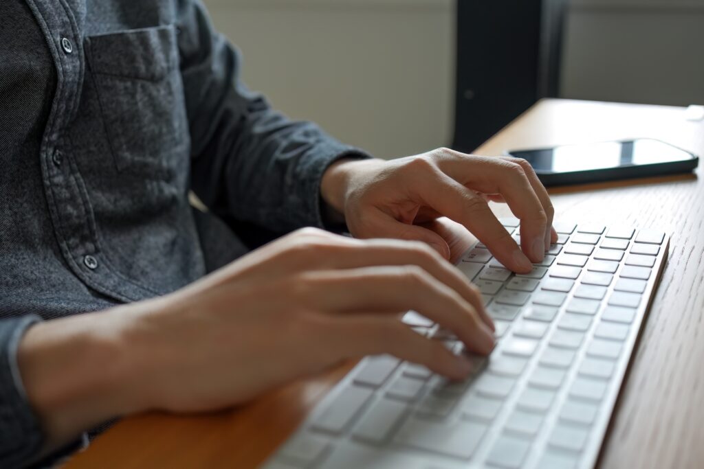 typing